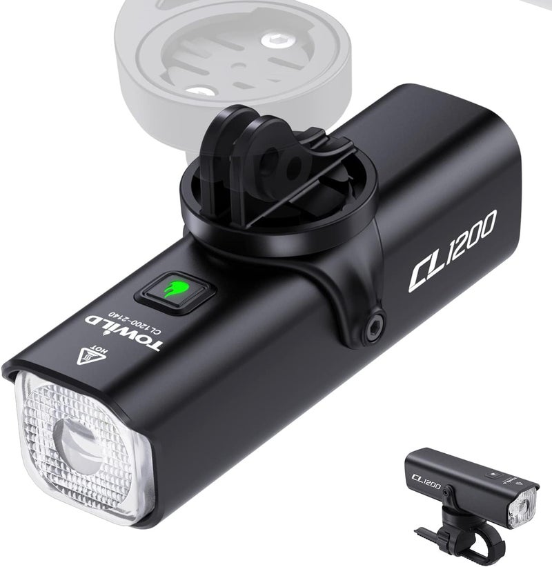TOWILD CL1200 Bicycle Front Headlight - Image 1